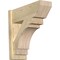 Ekena Millwork Merced Slat Rough Sawn Outlooker, Douglas Fir, 8"W x 22"D x 22"H OUT08X22X22MRC06RDF - alternate 1